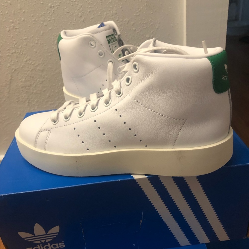 Adidas Womens Stan Smith Bold Mid
